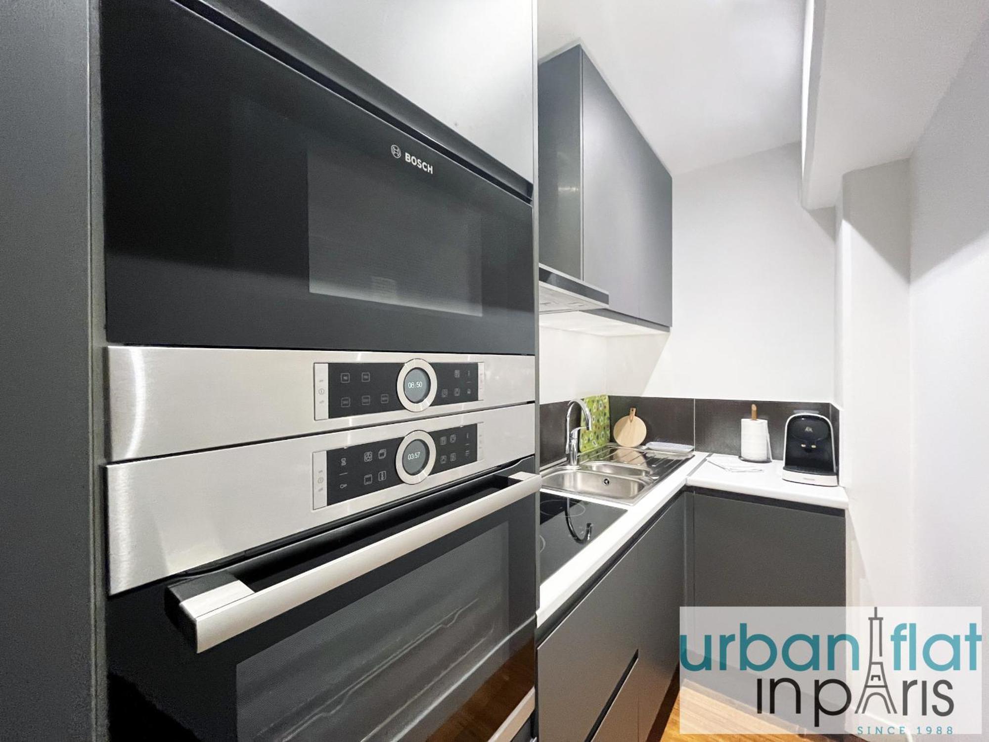 Urban Flat 168 - Spacious 1-bedroom In Parigi